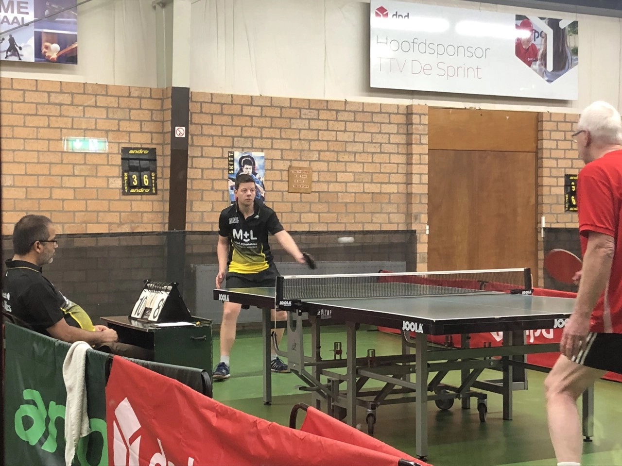 Tafeltennissers TOG 2 speelt promotie-/degradatieduel